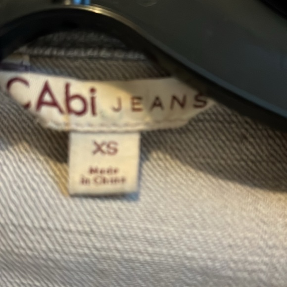 Cabi Grey Jean XS Jacket - Picture 2 of 3